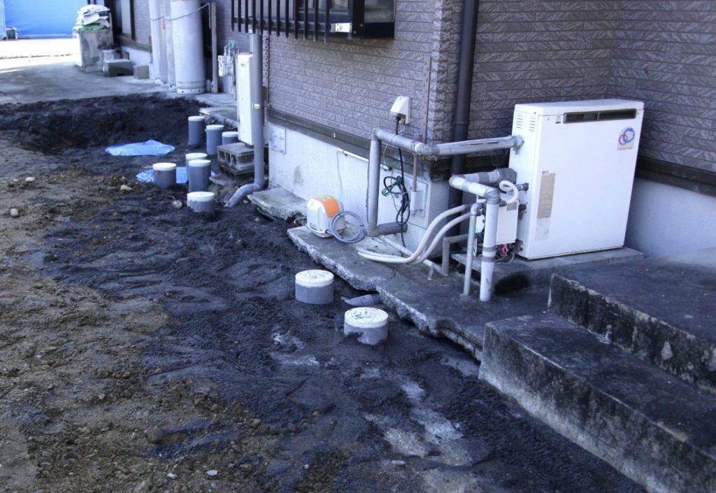 一般住宅の配管周り工事